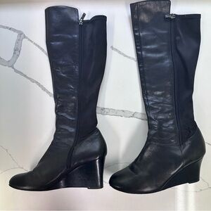 Umberto Raffini Black Heeled Boots